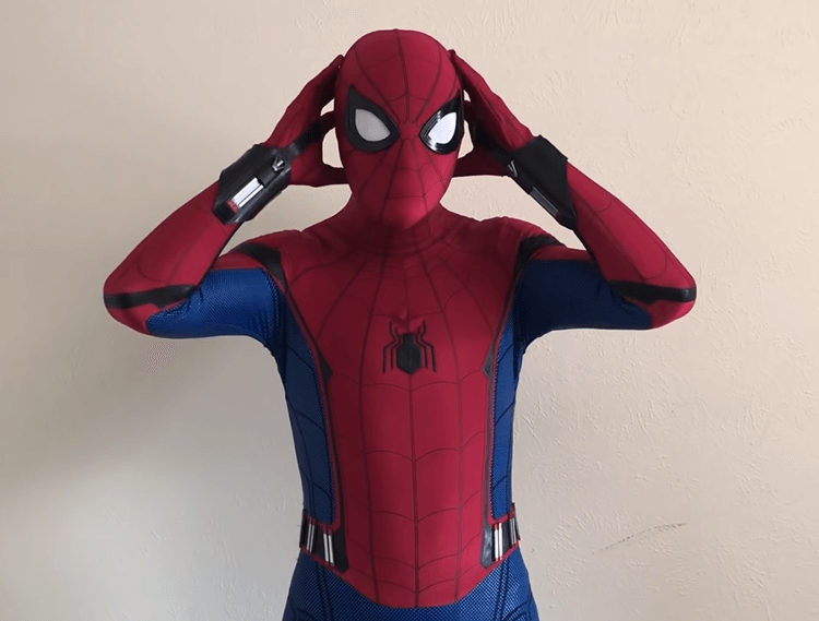 Peter parker cosplay suit